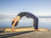 Yoga posture bateau