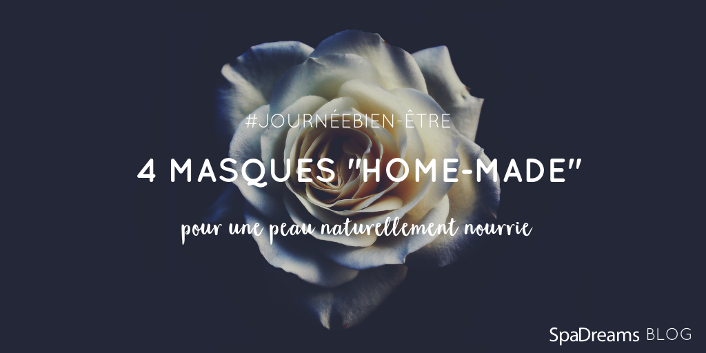 rose blanche masques maison